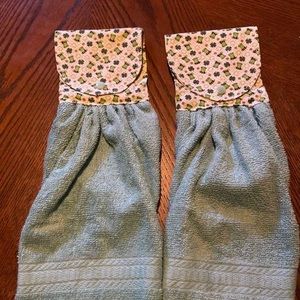 Leprechaun Hat St Patrick's Day Hanging Towels, Set of 2